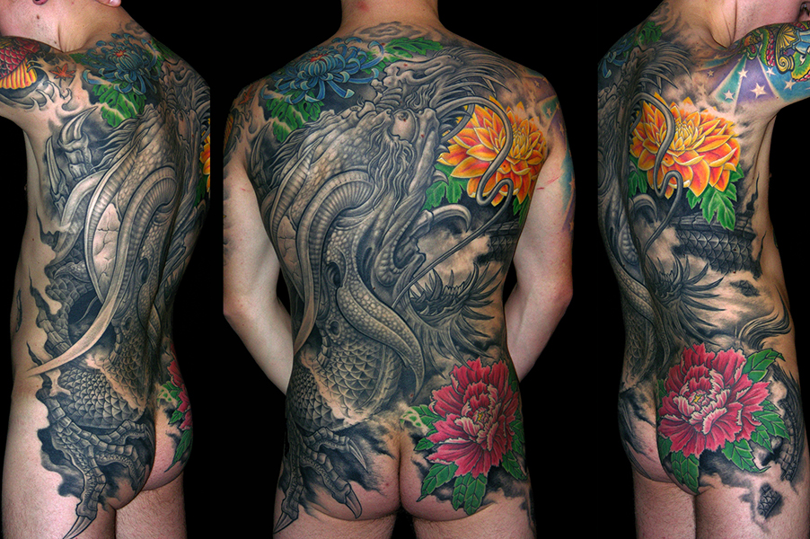 Японская Татуировка. Japanese Tattoo. Bardadim