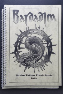 snake tattoo design book