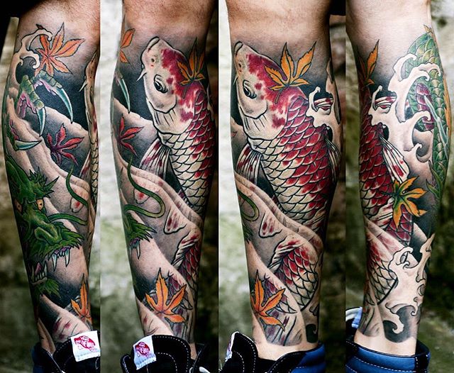 Японская Татуировка. Japanese Tattoo. Bardadim